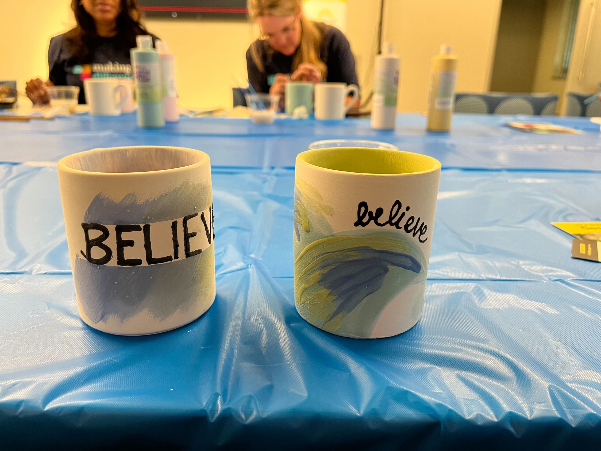 Believe Mug Painting Oct 24th