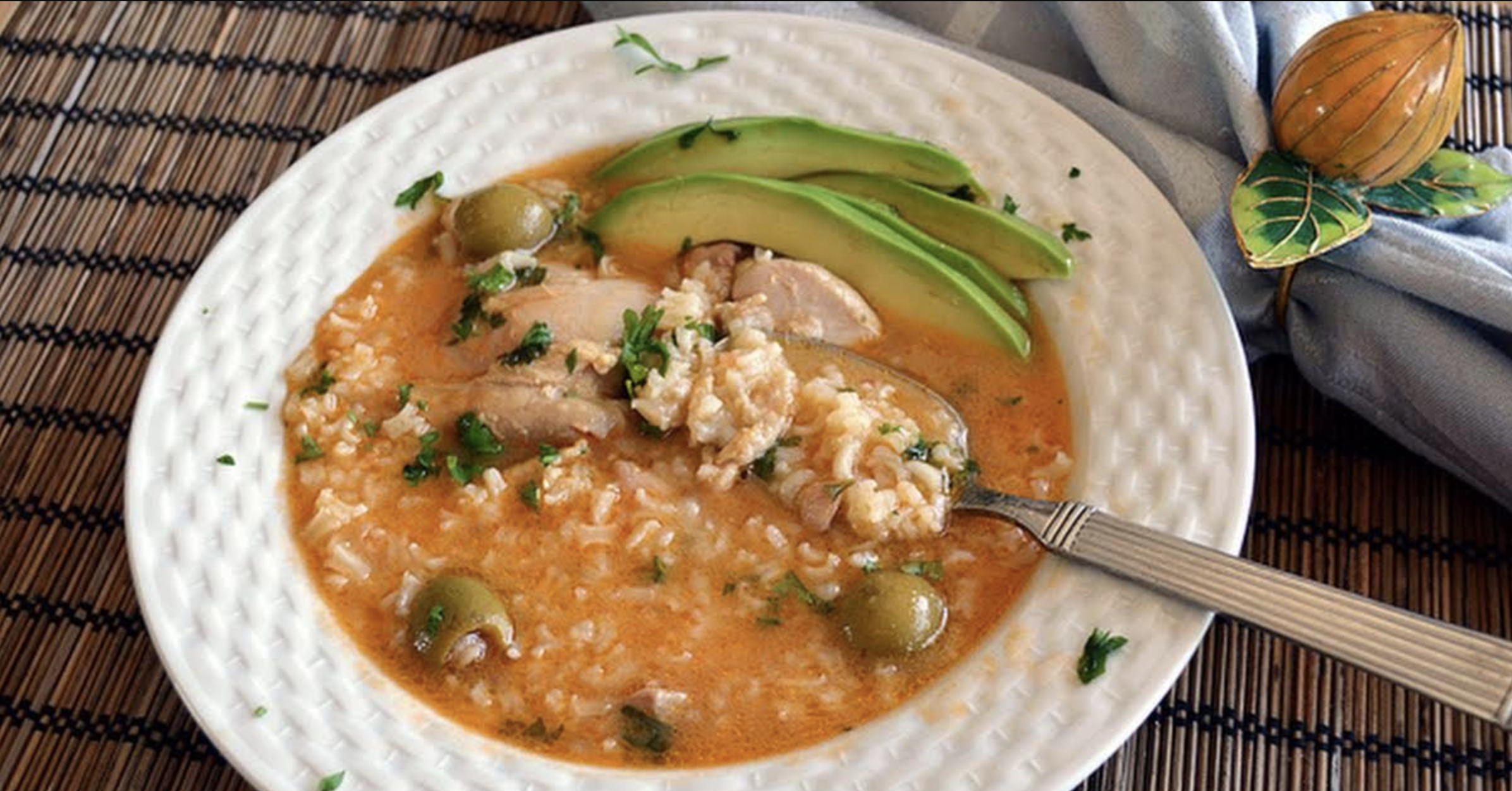 Puerto Rican Chicken & Rice Soup – A Healing, Comforting Bowl of Goodness