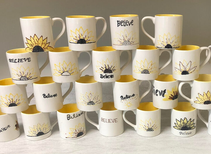 Paint a SUNFLOWER Mug